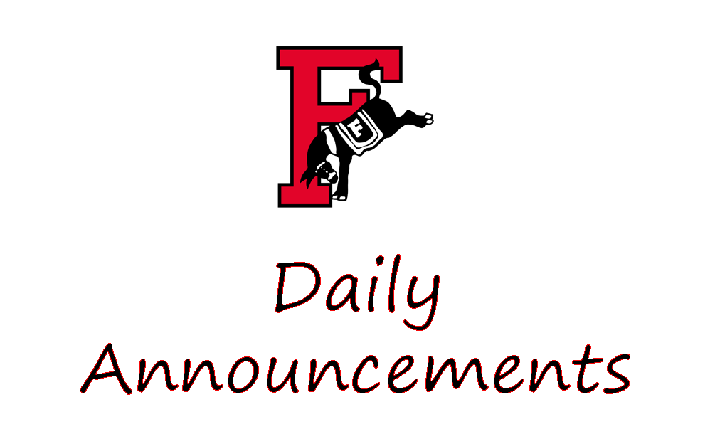 Fairfield Community High School News